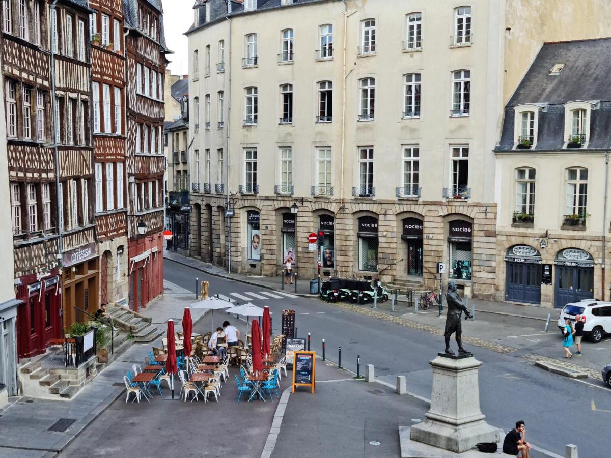 L'Eskale - Appartement-Studio Cosy Centre Ville Historique De Rennes Eksteriør bilde